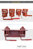 Container Single Twist Lock with Sheel